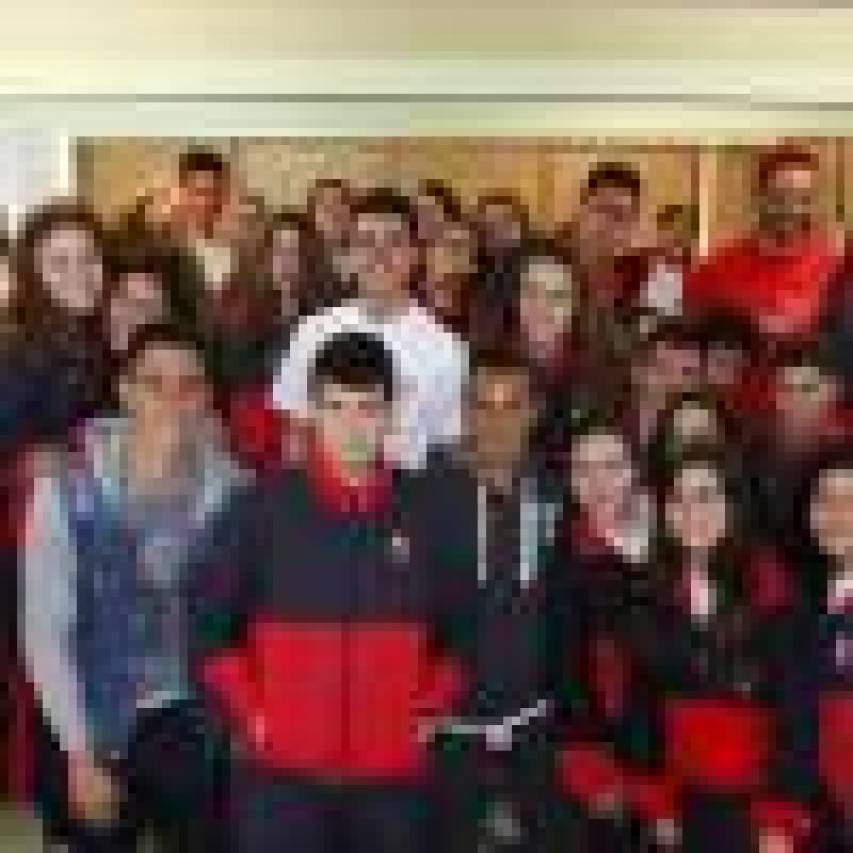 Pedro López y Mariño visitan el colegio Nuestra Señora de Fátima