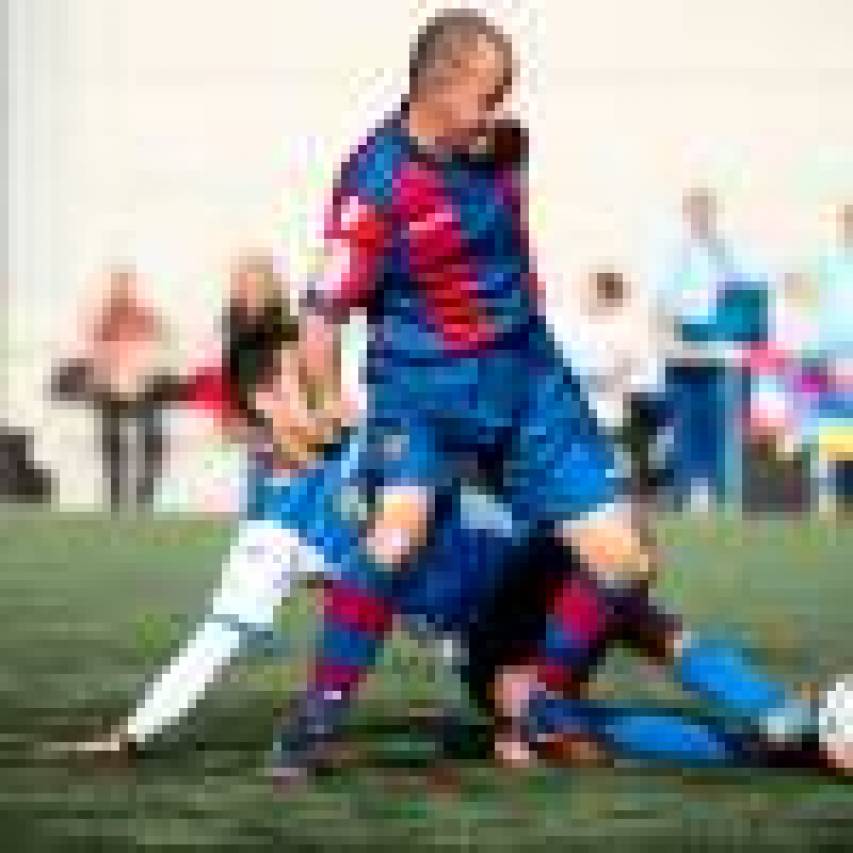 No te pierdas las mejores imágenes del estreno de la sección de fútbol paralímpico del Levante UD