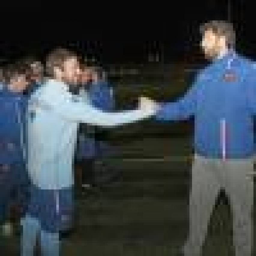 Pablo Andújar y Javier Martínez disfrutan de un entrenamiento muy especial con Levante UD EDI