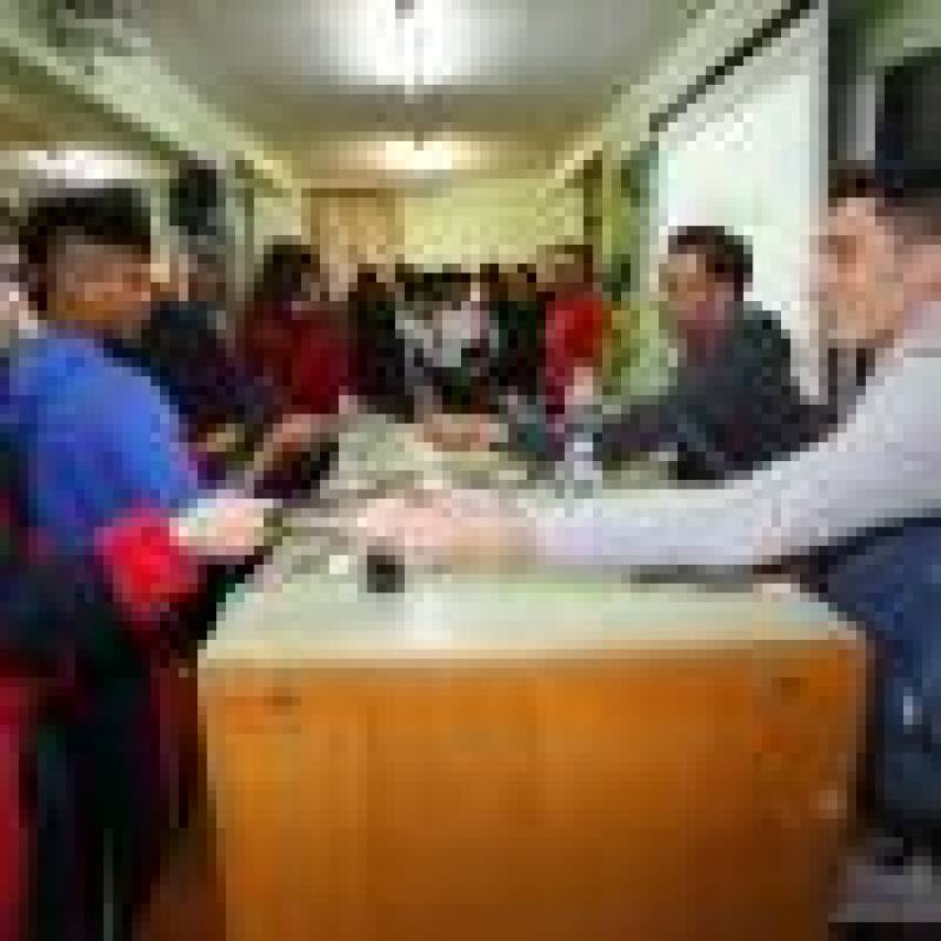 Pedro López y Mariño visitan el colegio Nuestra Señora de Fátima
