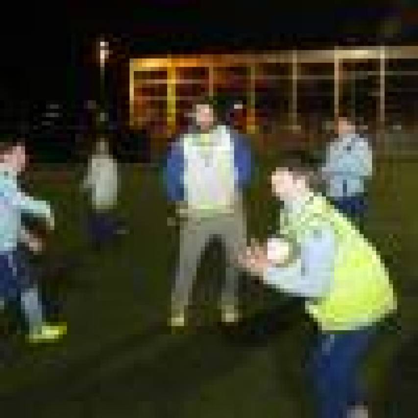 Pablo Andújar y Javier Martínez disfrutan de un entrenamiento muy especial con Levante UD EDI