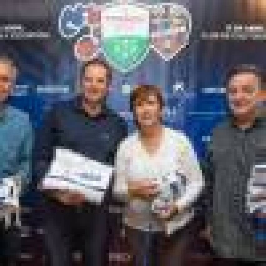 El lliurament de trofeus i premis del V Torneig de Golf de la Fundació del Levante UD, en imatges