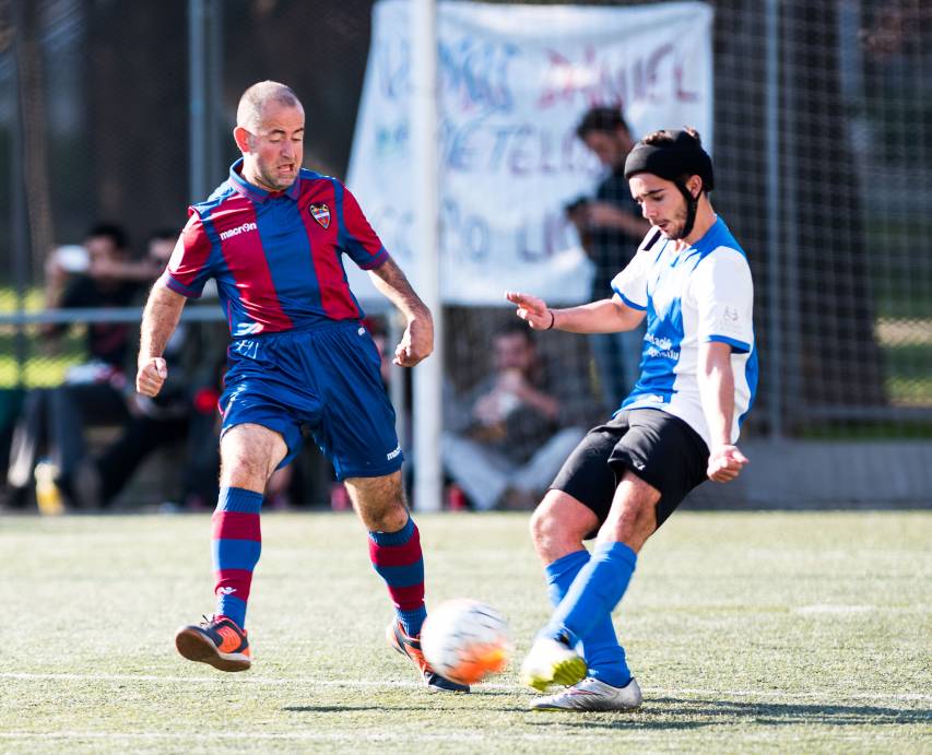 No te pierdas las mejores imágenes del estreno de la sección de fútbol paralímpico del Levante UD