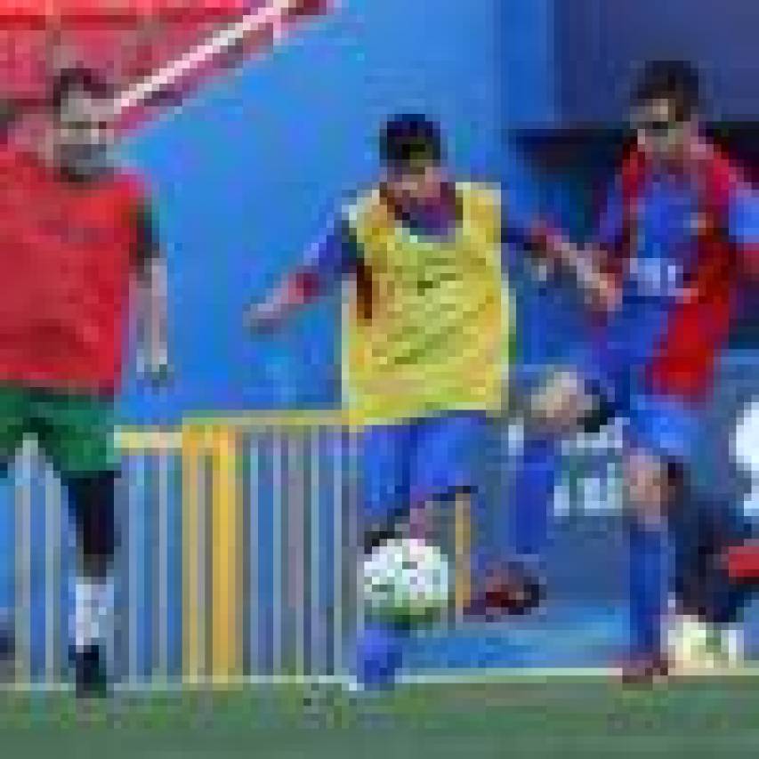 Las mejores imágenes de la III Jornada de convivencia entre el Levante UD EDI y empleados del BBVA