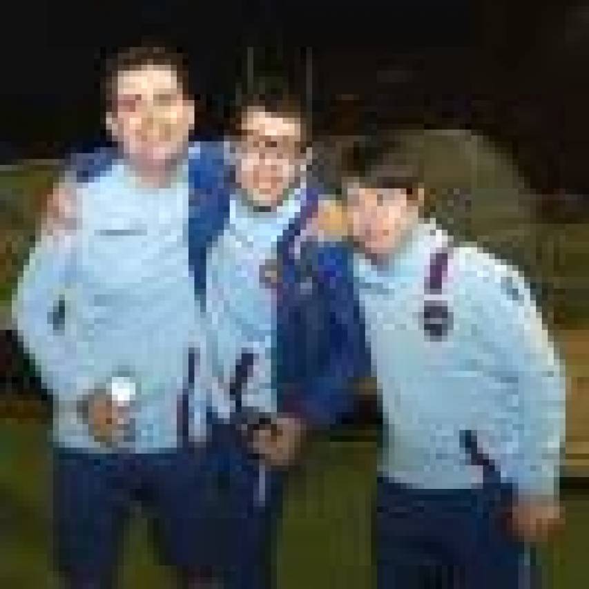 Pablo Andújar y Javier Martínez disfrutan de un entrenamiento muy especial con Levante UD EDI