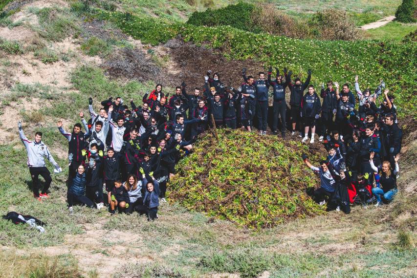 La Fundación del Levante UD vive una emocionante jornada medioambiental junto a Xaloc y Paradores