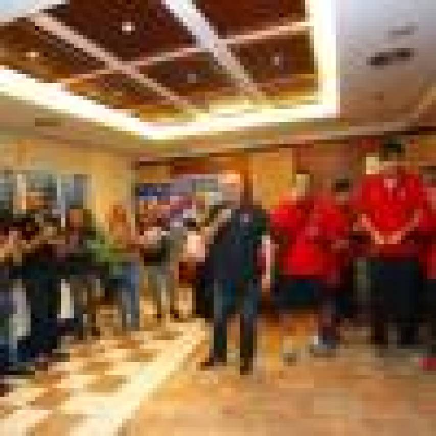 Las mejores imágenes de la III Jornada de convivencia entre el Levante UD EDI y empleados del BBVA