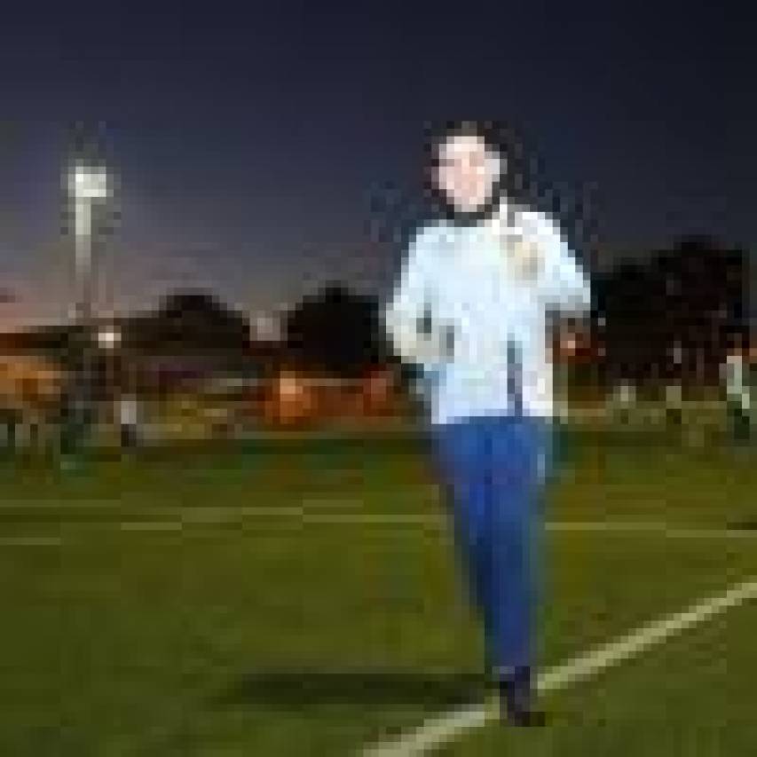 Pablo Andújar y Javier Martínez disfrutan de un entrenamiento muy especial con Levante UD EDI