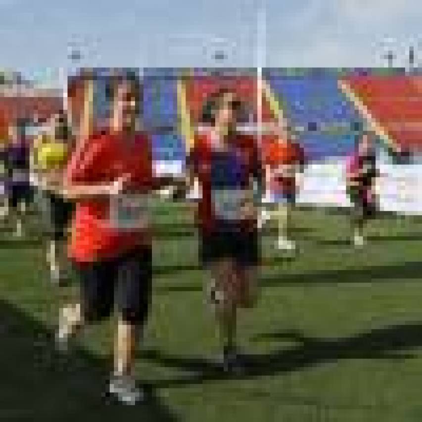 Búscate en la llegada al Estadio de la Volta a Peu del Levante UD