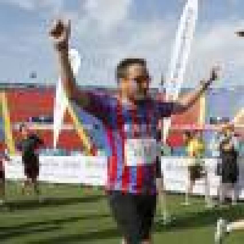 Búscate en la llegada al Estadio de la Volta a Peu del Levante UD